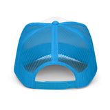 Foam Trucker Hat (White with Accent Colors)