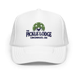 Foam Trucker Hat (White with Accent Colors)