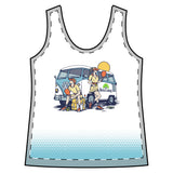North Shore Interclub | Team BLUE Women's Racerback Performance Tank