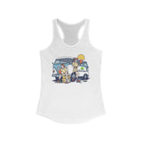 North Shore Interclub | Team BLUE Women's Cotton Racerback Tank Top