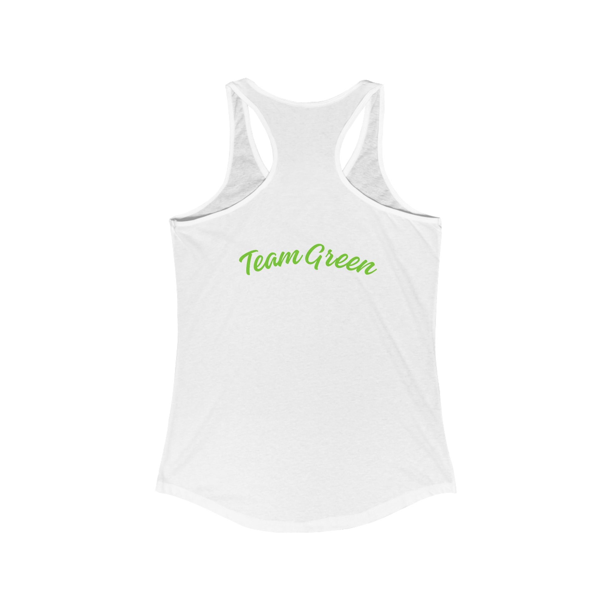 North Shore Interclub | Team GREEN Women's Cotton Racerback Tank Top