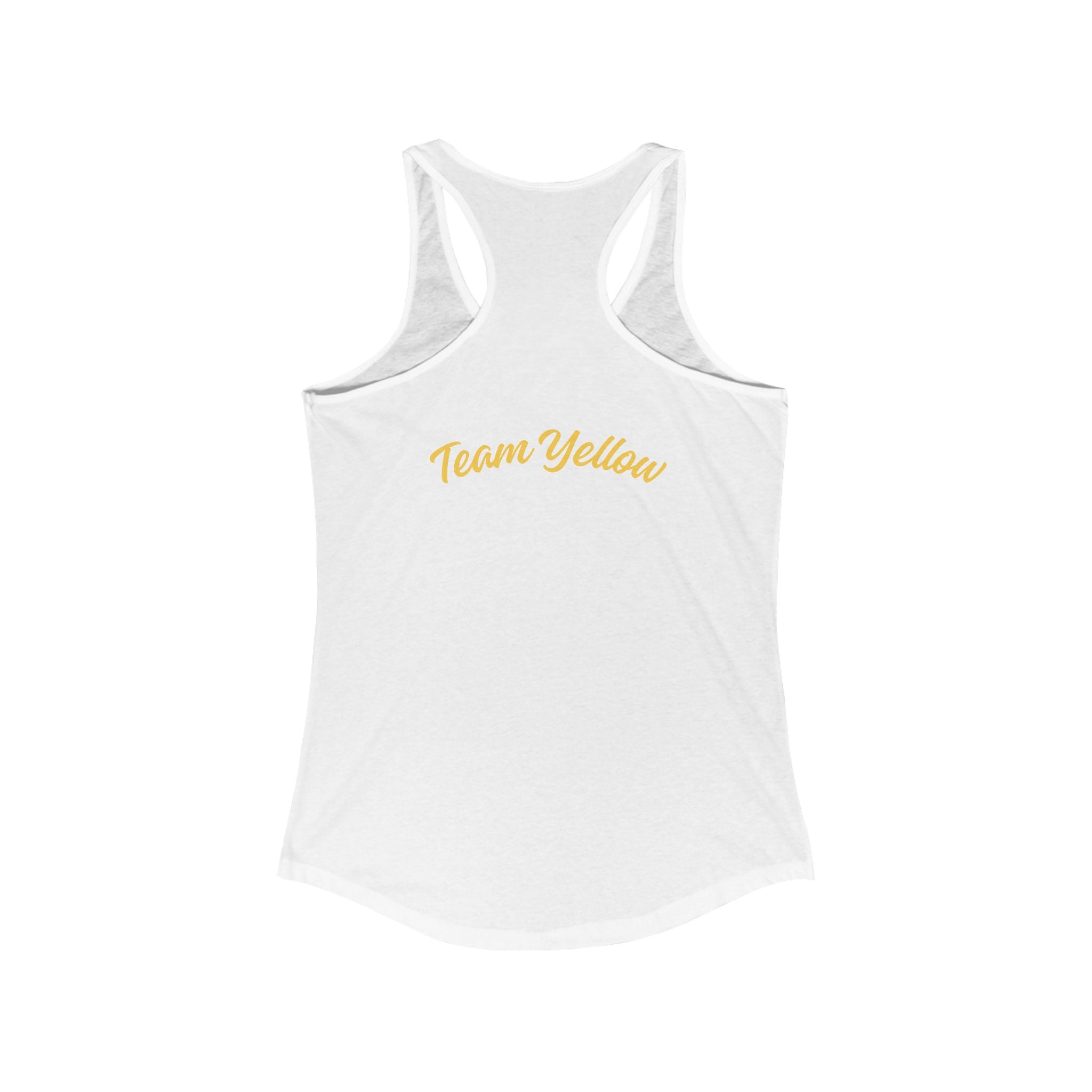 North Shore Interclub | Team YELLOW Women's Cotton Racerback Tank Top