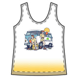 North Shore Interclub | Team YELLOW Women's Racerback Performance Tank