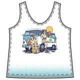 North Shore Interclub | Team BLUE Women's Racerback Performance Tank