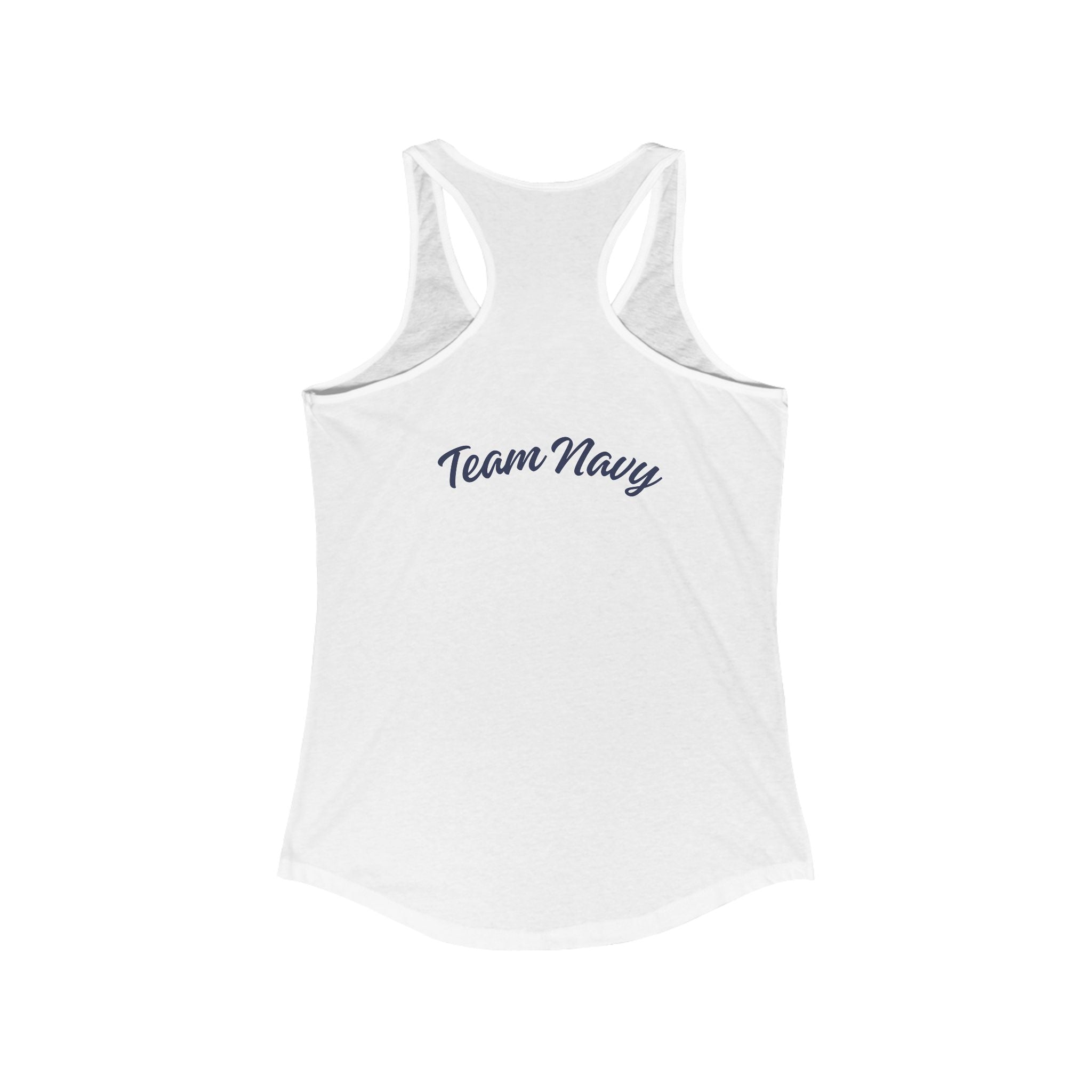 North Shore Interclub | Team NAVY Women's Cotton Racerback Tank Top