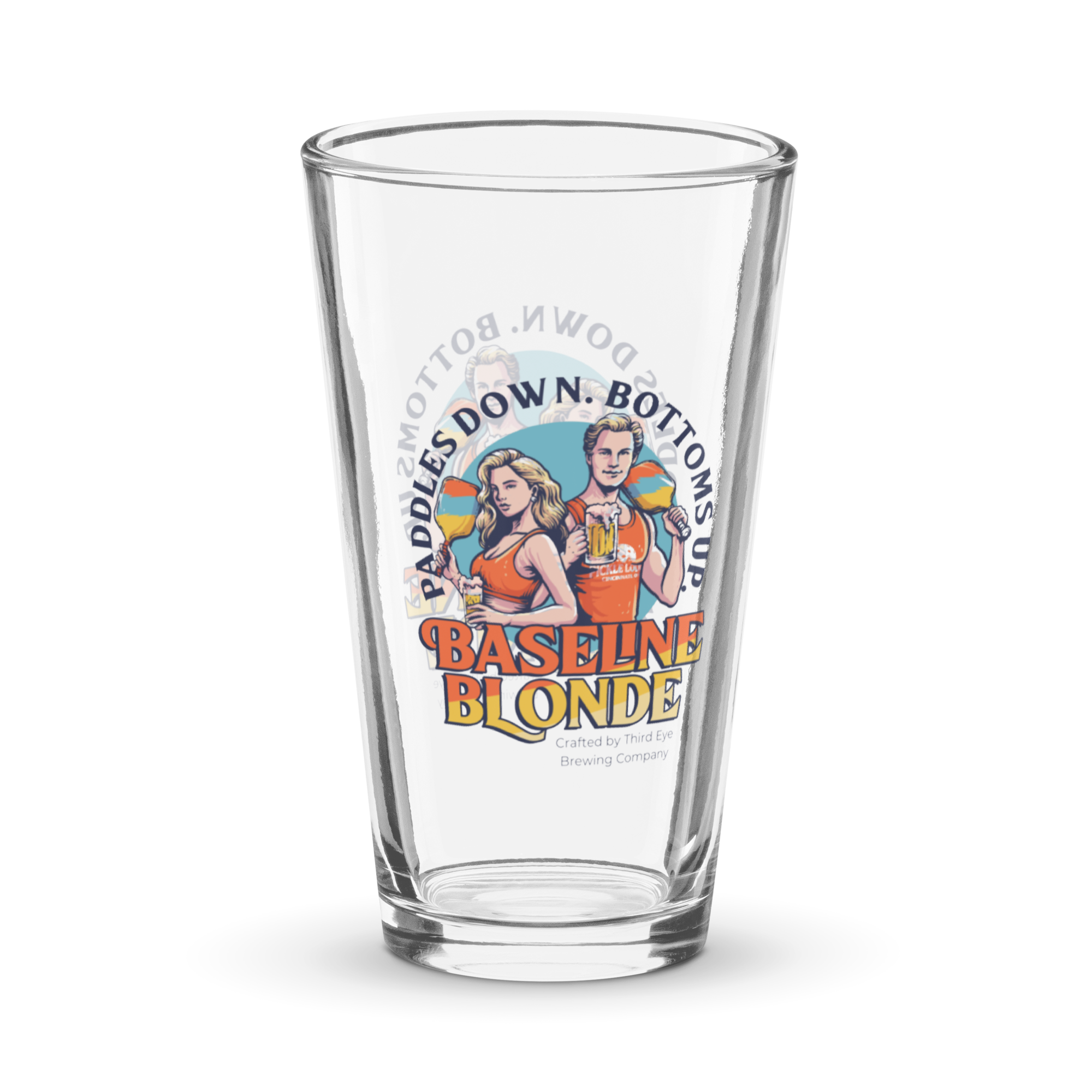 The Pickle Lodge Baseline Blonde Pint Glass - Thumbnail 2