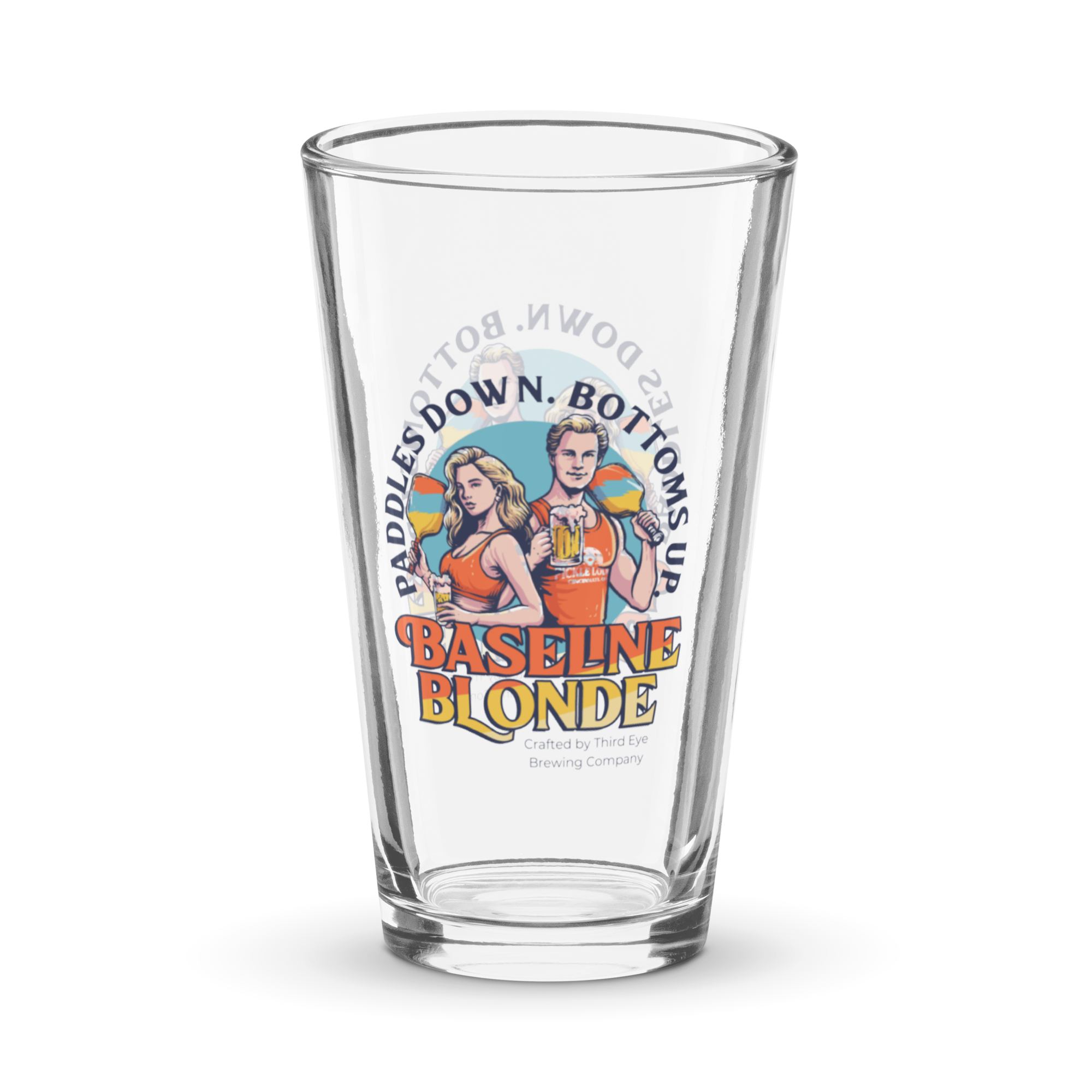 The Pickle Lodge Baseline Blonde Pint Glass - Thumbnail 3