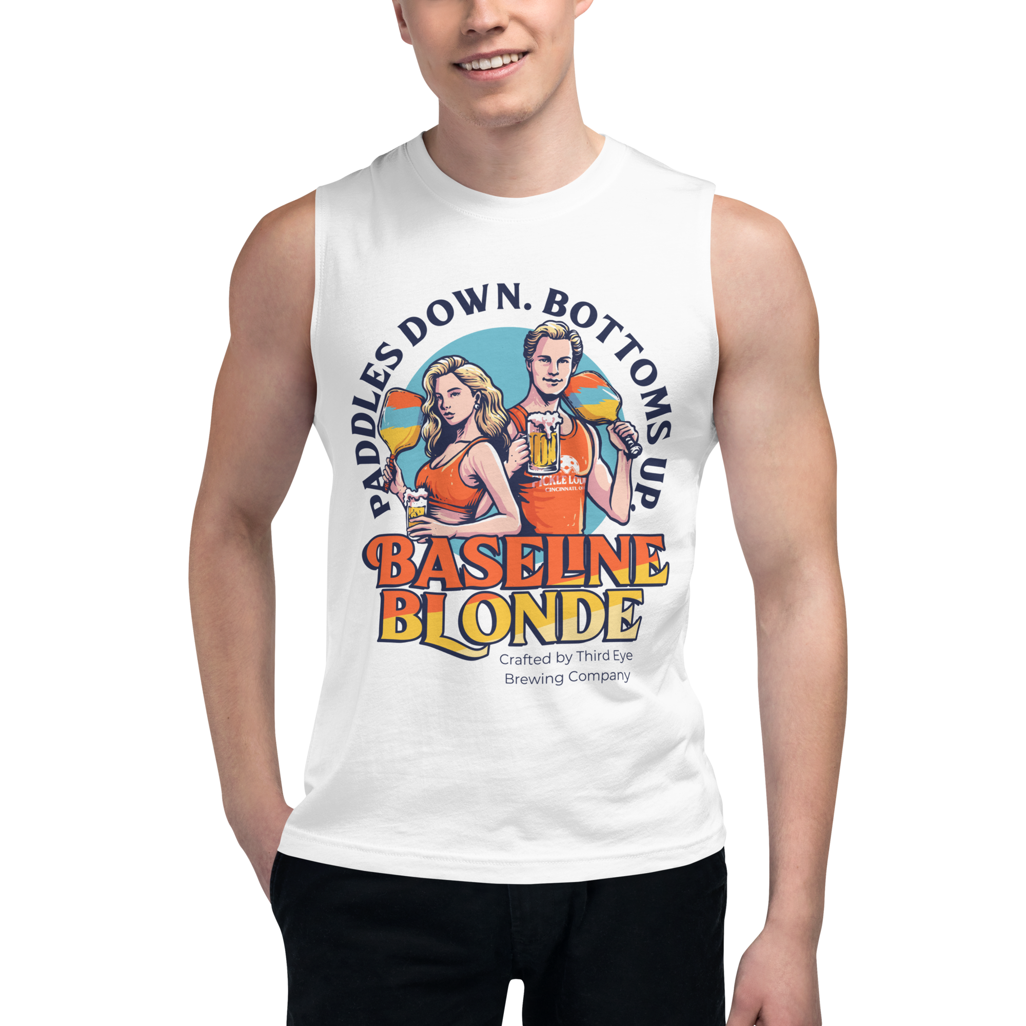 Baseline Blonde Muscle Shirt