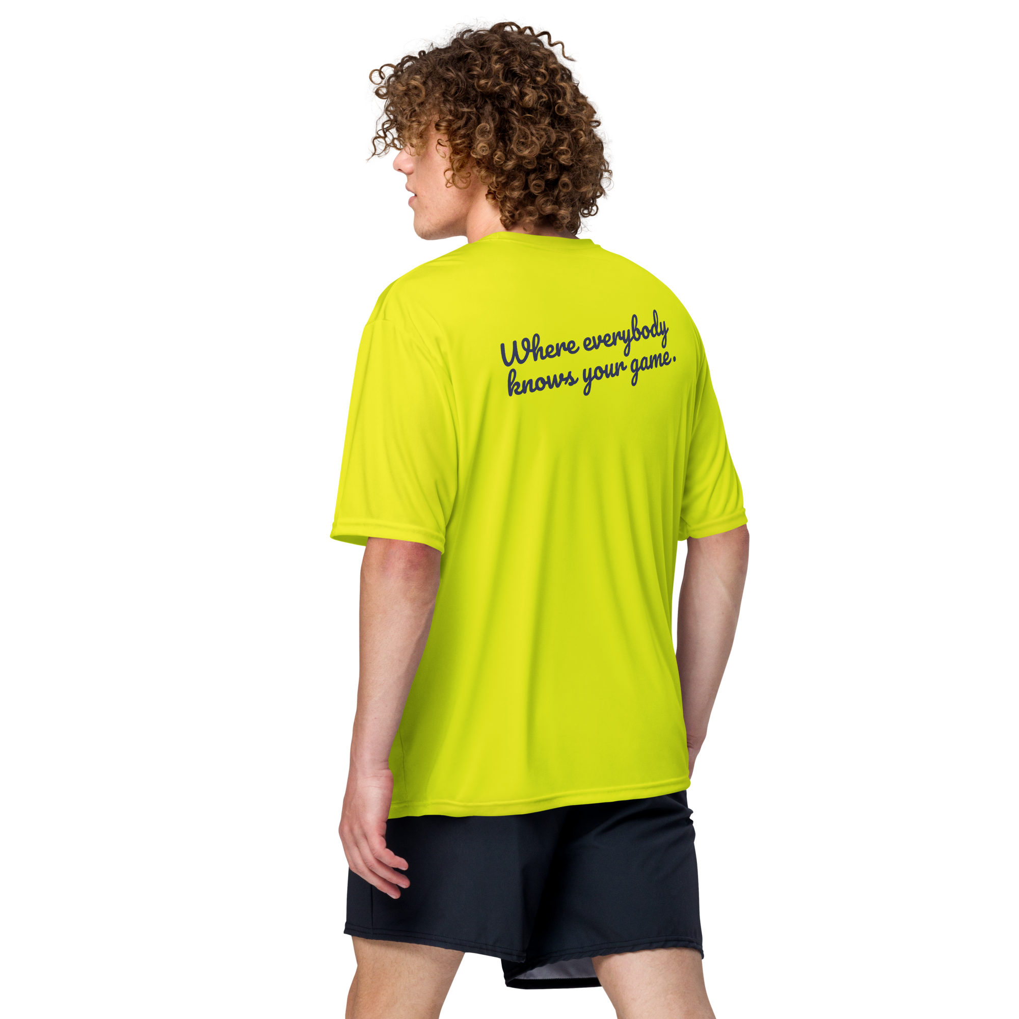 Unisex Performance Crew Neck T-Shirt (Light Colors)