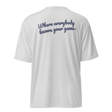 Unisex Performance Crew Neck T-Shirt (Light Colors)