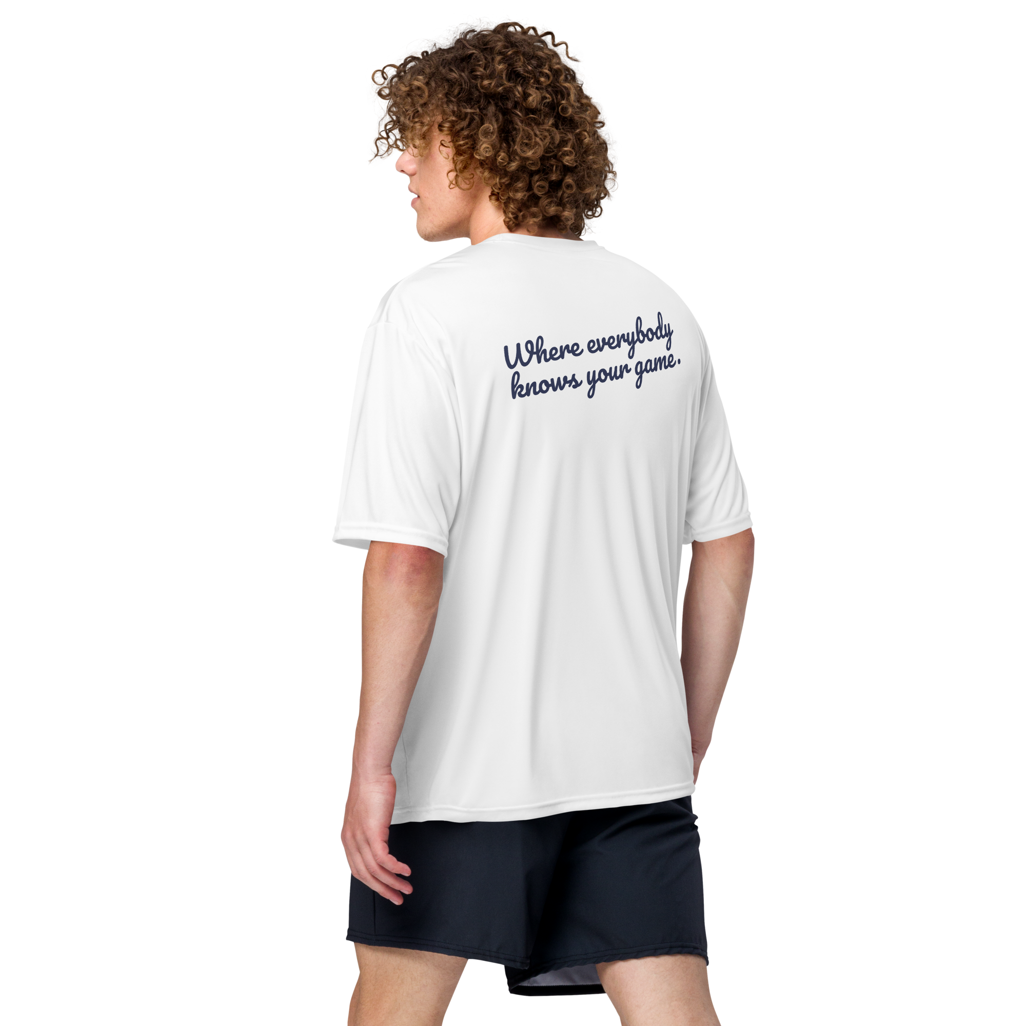 Unisex Performance Crew Neck T-Shirt (Light Colors)